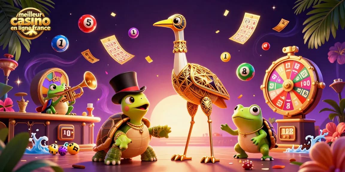 Découvrez le meilleur casino en ligne France avec des éléments ludiques de bingo et loterie, ambiance festive garantie.