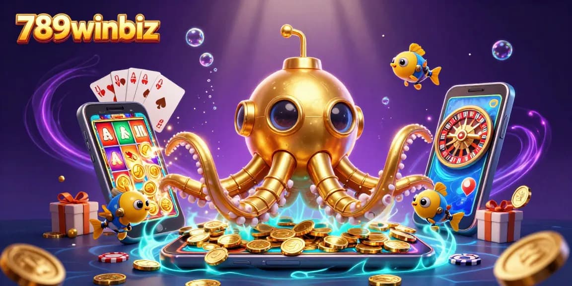 Spin the reels at 789winbiz while winning on colorful slot games surrounded by golden treasures.