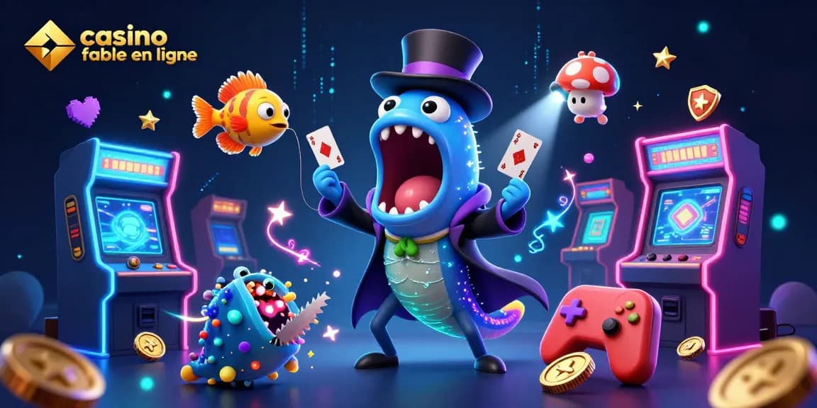 Découvrez un casino fiable en ligne avec des créatures marines animées et des jeux lumineux.