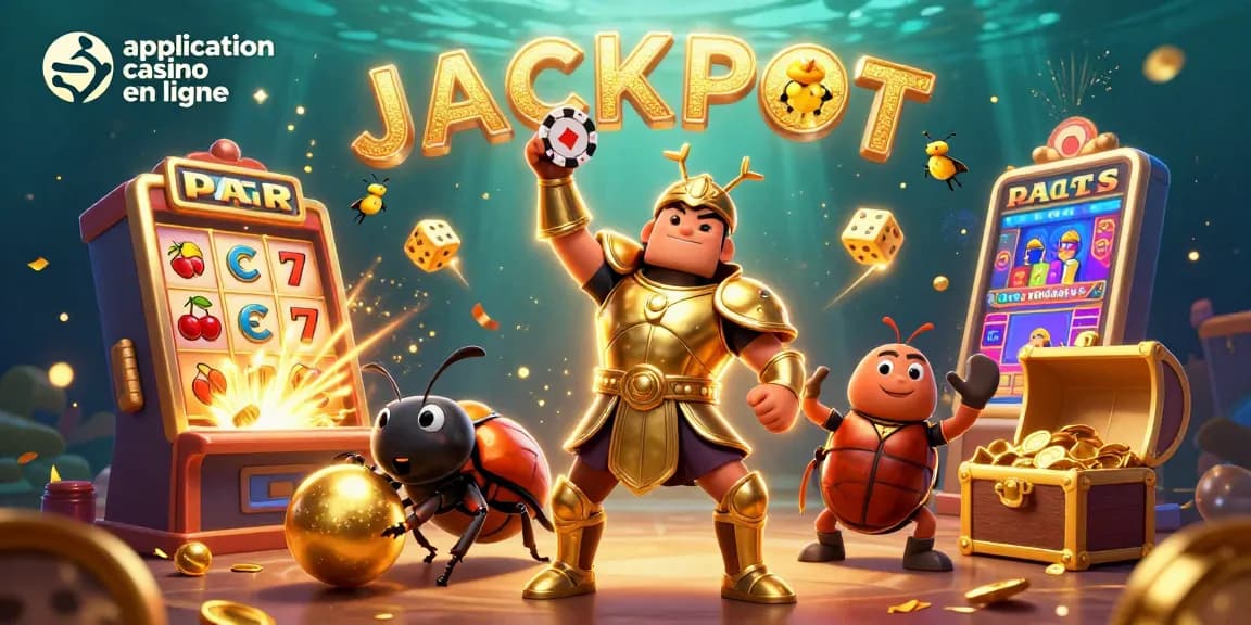 L'application casino en ligne offre un jackpot incroyable avec des personnages animés captivants et des éléments de jeu vibrants.