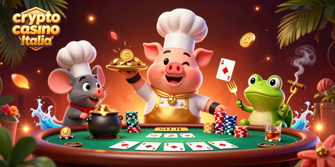 Il casino crypto Italia offre un'esperienza unica con monete dorate e giochi avvincenti.