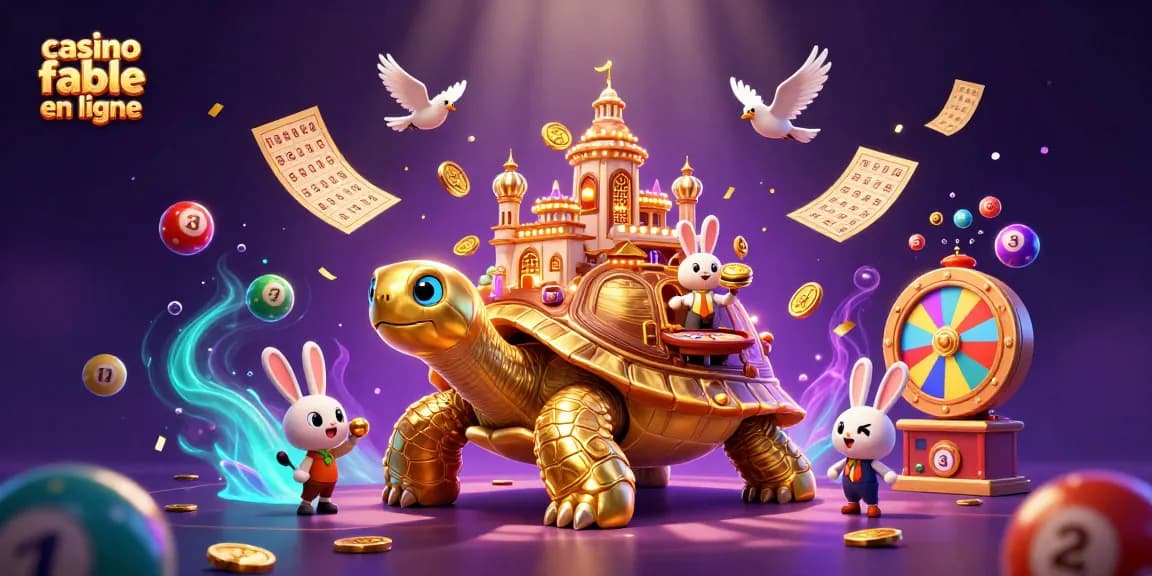 Vivez l'expérience casino fiable en ligne avec un insaisissable tortue d'or dans un univers dynamique de jeux.