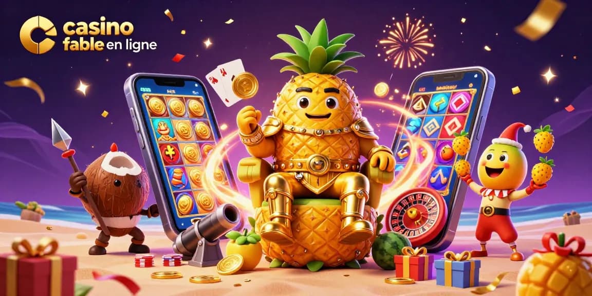 Vivez une expérience immersive avec le roi ananas dans le casino fiable en ligne avec des jeux captivants.