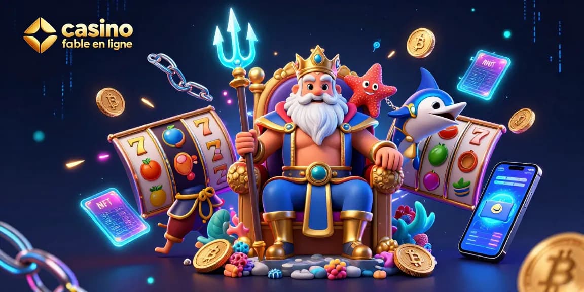 Découvrez les maximes du casino fiable en ligne avec cette illustration vibrante de personnages et d’éléments de jeu.