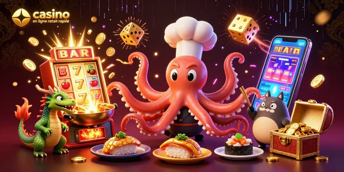 Profitez du casino en ligne retrait rapide avec des personnages colorés et des gains explosifs