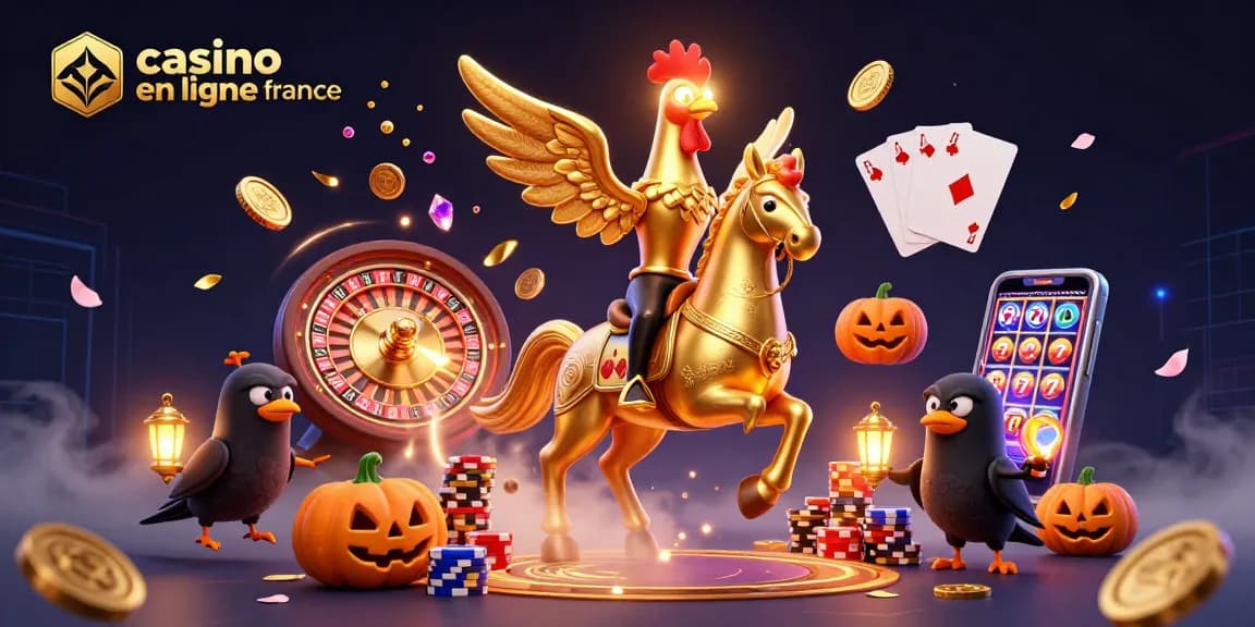 Jouer à des jeux captivants dans un casino en ligne France avec une ambiance animée et festive.