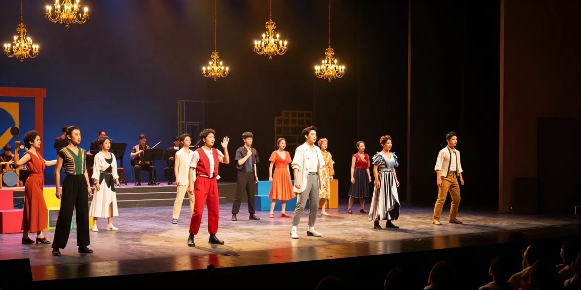 rokok 88 theatre performance scene featuring engaged actors and captivated audience