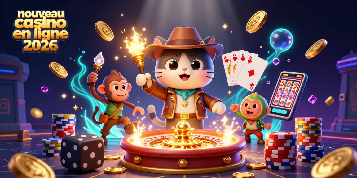 Explorez l'univers du nouveau casino en ligne 2026 avec des arcades et trésors en jeux.