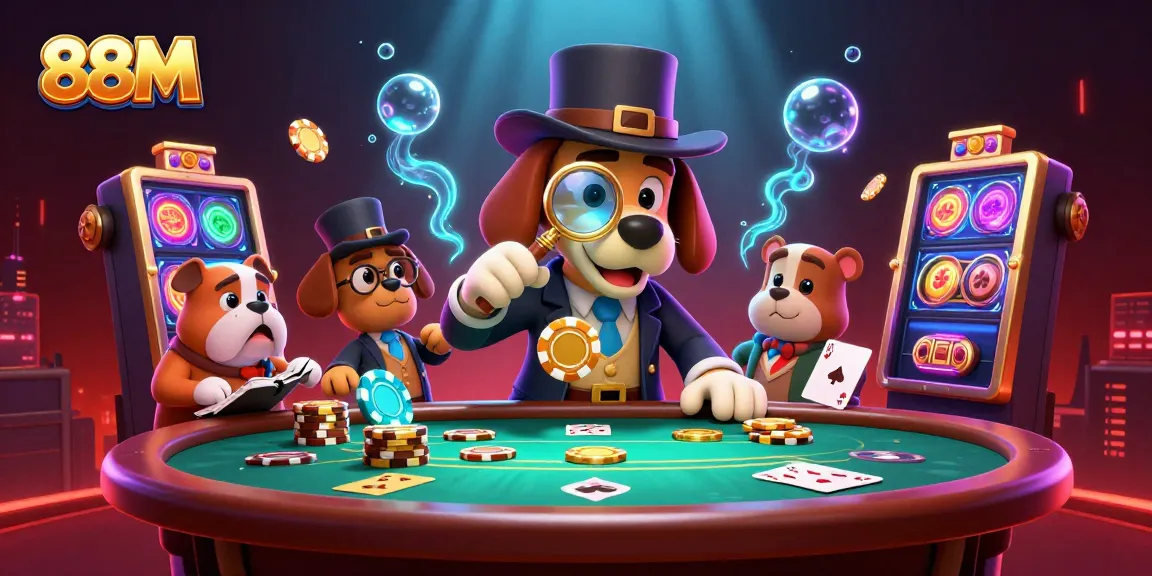 Experience thrilling poker action at 88M with entertaining characters and dynamic game elements.