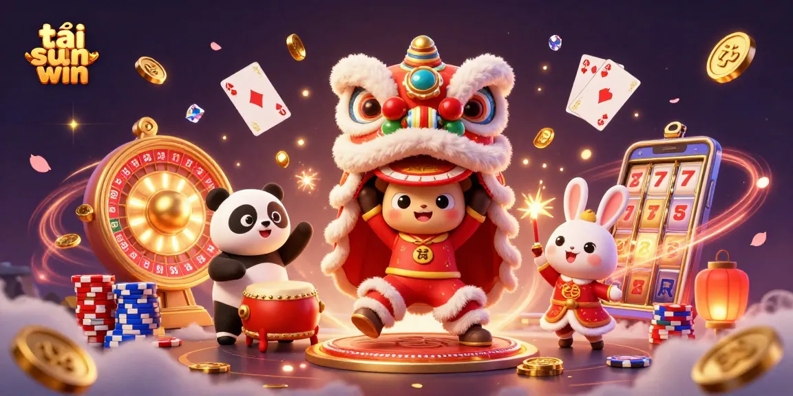 Experience the excitement of tải sun win with lively characters, dynamic casino visuals, and vibrant 3D effects.