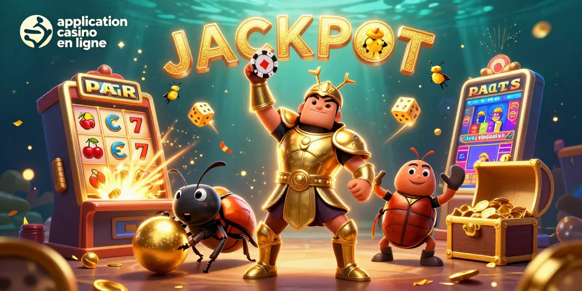 L'application casino en ligne offre un jackpot incroyable avec des personnages animés captivants et des éléments de jeu vibrants.