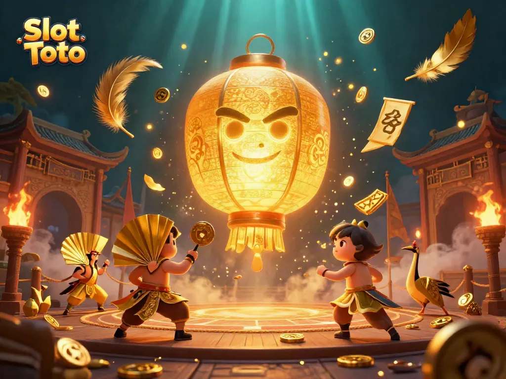 Menangkan pengalaman bermain Slot Toto dengan ilustrasi festival kasino yang menakjubkan.