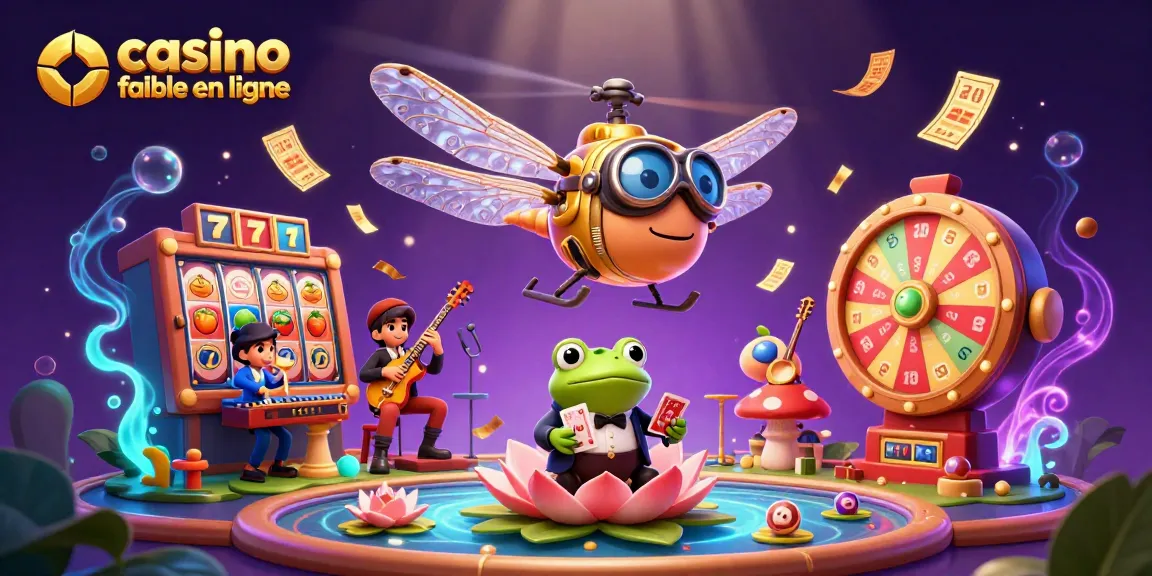 Profitez de l'excitation des jeux avec des éléments de casino fiable en ligne, y compris des machines à sous colorées.