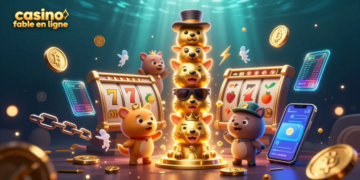 Plongez dans l'univers des jeux avec un totem et des éléments de casino fiable en ligne scintillants.