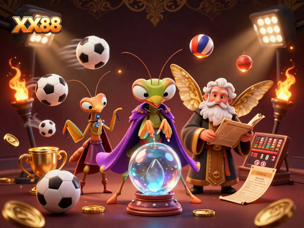 Win big at XX88 with captivating 3D casino characters and dynamic sports elements in a magical setting.