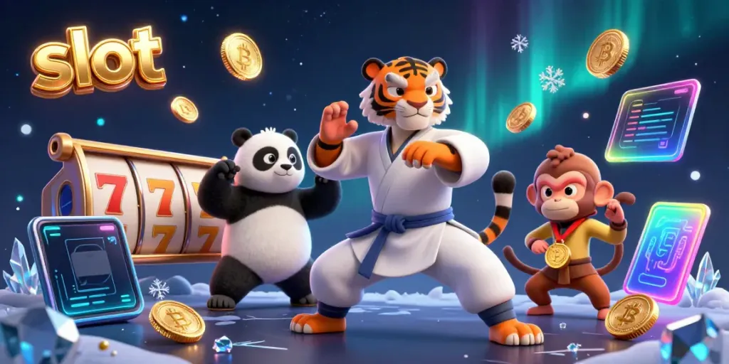 Engage with the thrill of slot machines in a vibrant casino world bringing players exciting jackpot opportunities.