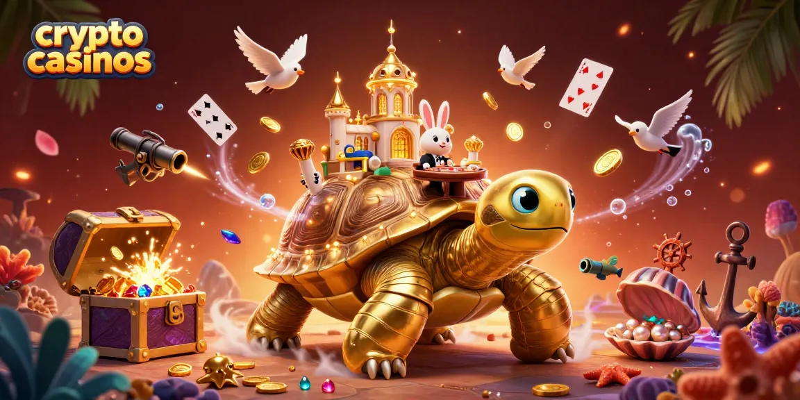 Les crypto casinos offrent une expérience ludique intense avec des tortues dorées et des trésors sous-marins.