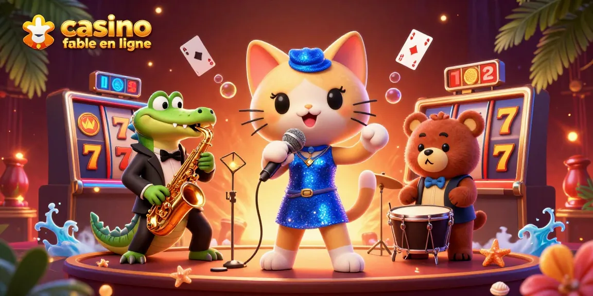Découvrez un casino fiable en ligne avec des personnages amusants animant l'expérience de jeu.