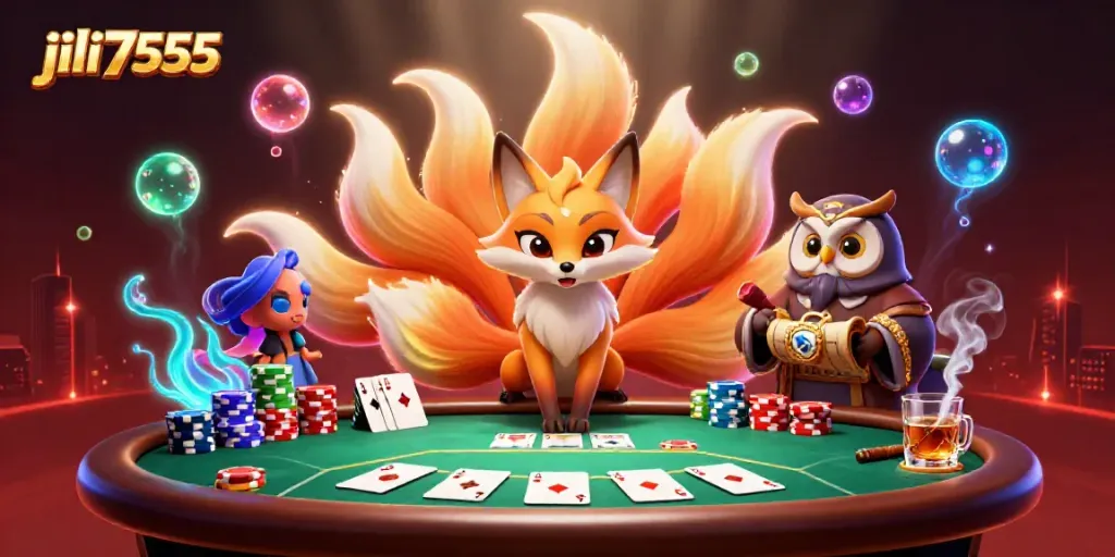 Experience the thrill of winning at jili7555 with a vibrant and energetic casino scene.