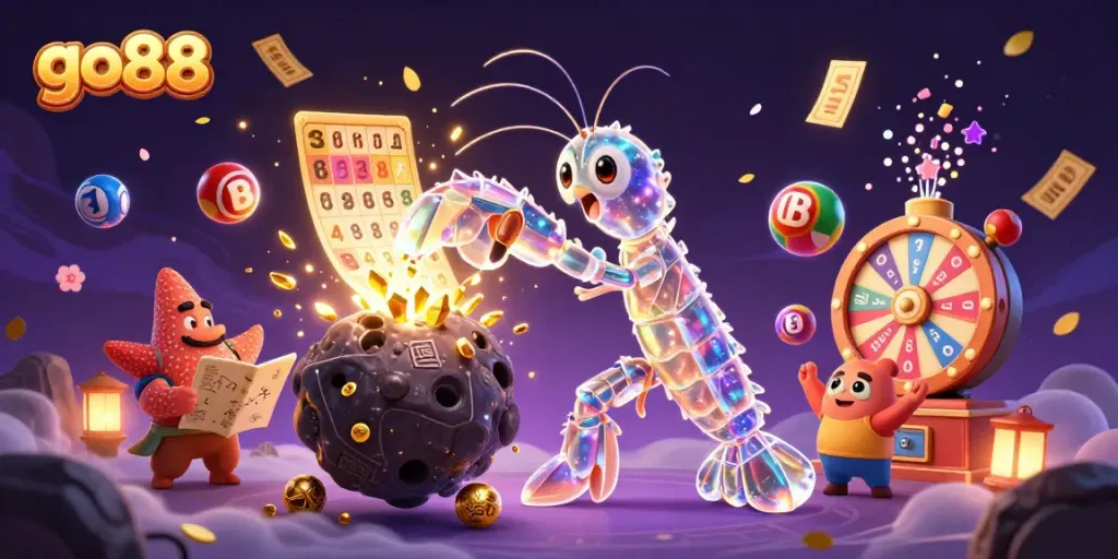 Experience go88's thrilling gaming adventure with vibrant, dynamic elements and captivating characters.