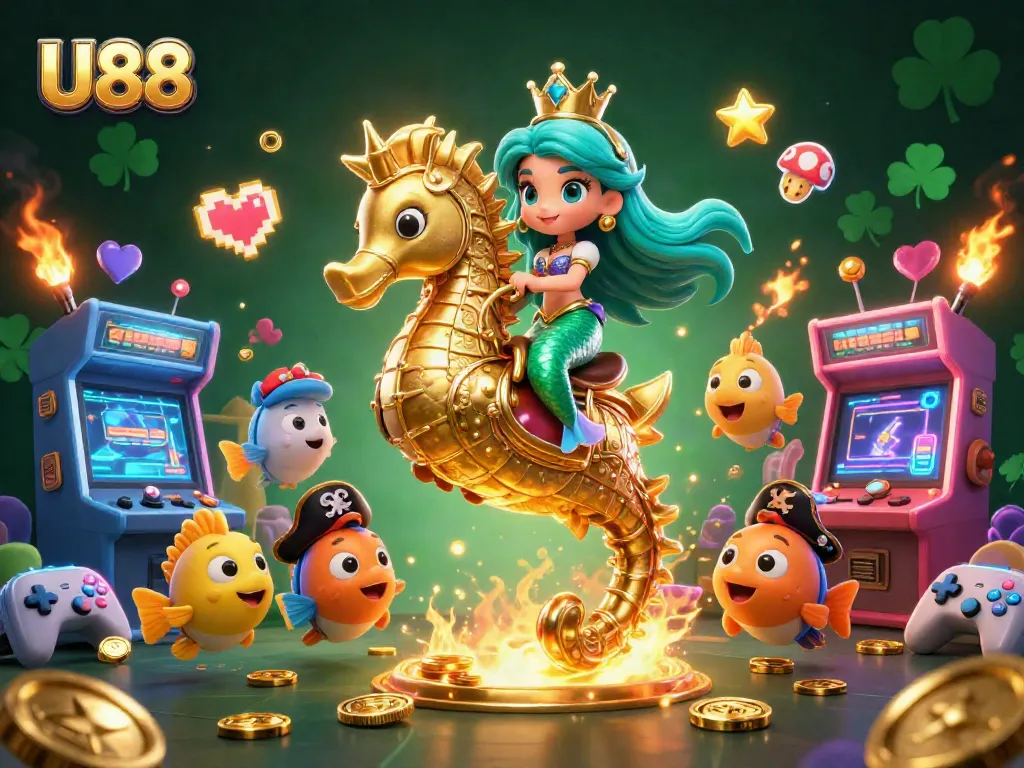 U88 offers thrilling casino games with vibrant characters and arcade elements to enhance your gaming experience.