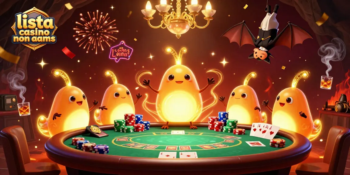 Gioca con la lista casino non AAMS in un ambiente vibrante di cash e poker chips.