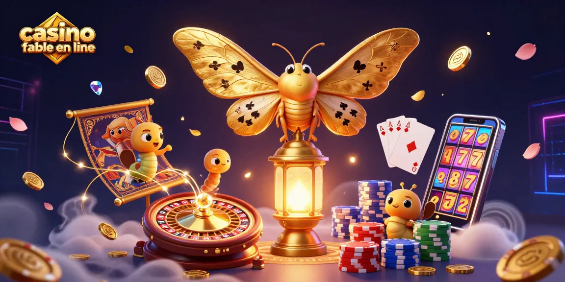 Plongez dans l'univers du casino fiable en ligne avec une illustration captivante de jeux et de gains.