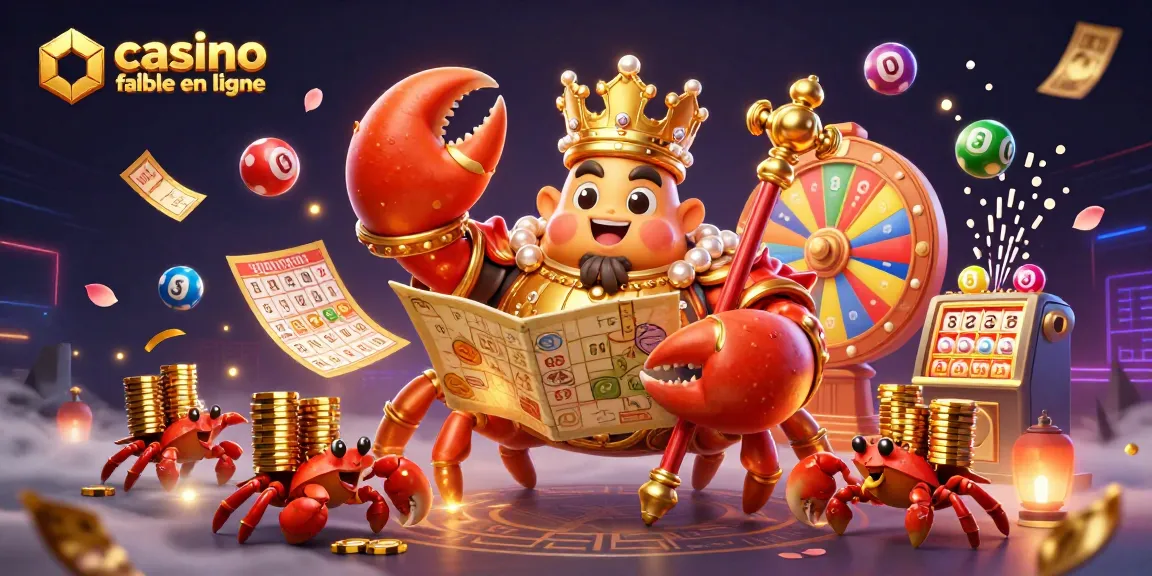 Venez découvrir un jeu captivant dans un casino fiable en ligne avec notre empereur crabe doré.