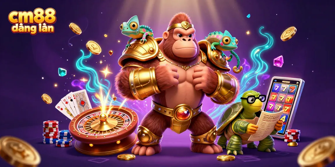 Experience cm88 đăng nhập with vibrant casino elements showcasing winning moments and rich gaming culture.