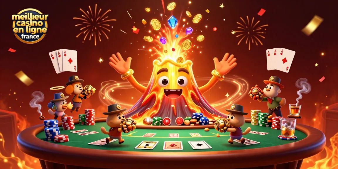 Jouer au meilleur casino en ligne France avec une scène captivante de trésors étincelants