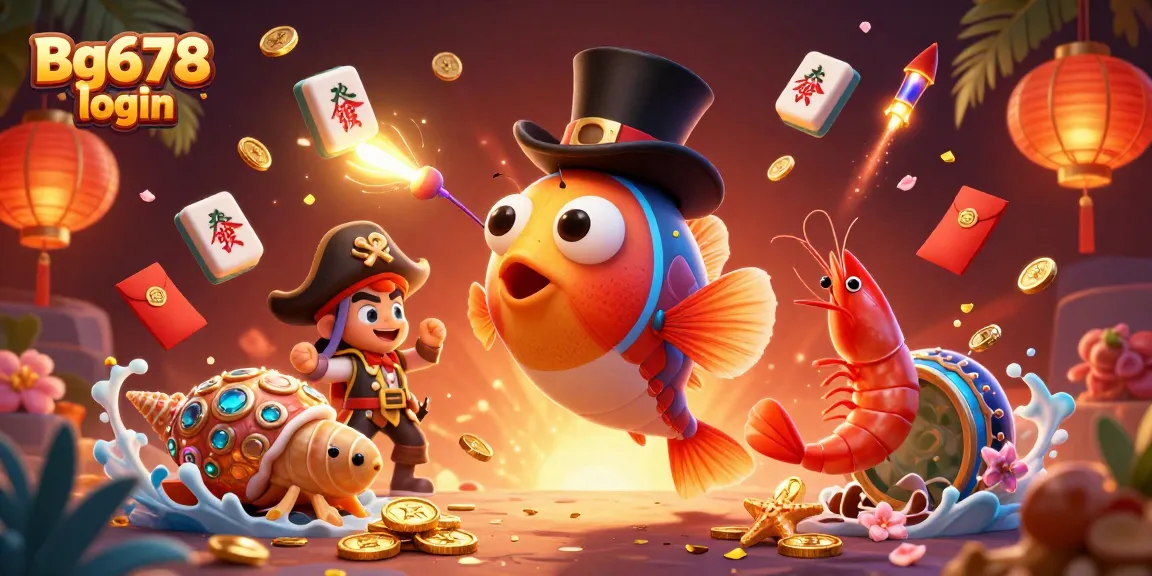 Engage with Bg678 login and win rich rewards in an enchanting casino-themed illustration.
