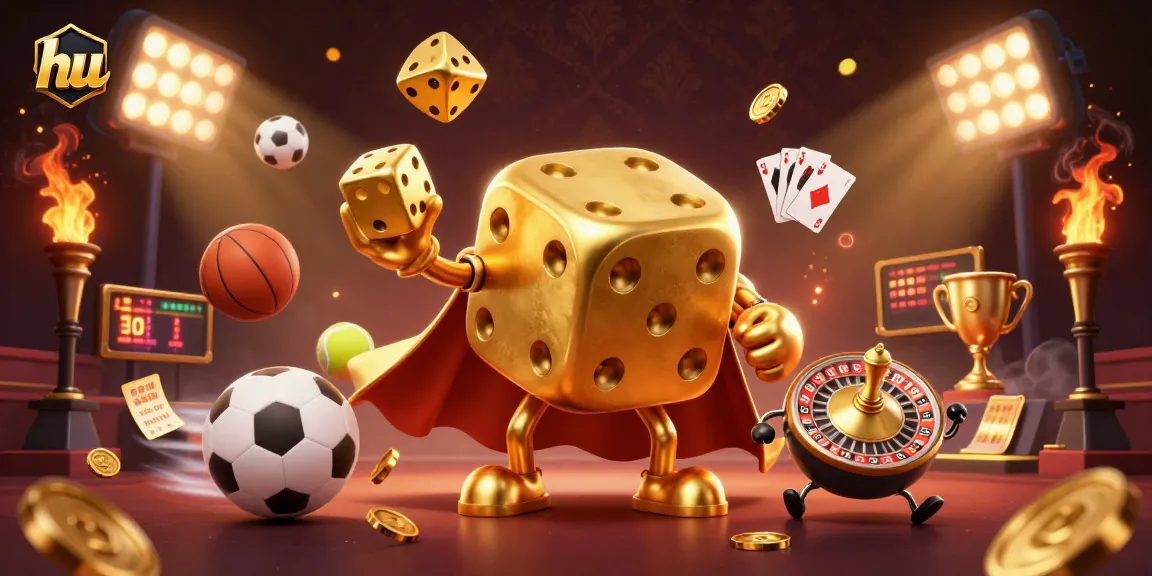 Experience thrilling action with hu and golden dice, featuring sports elements and dynamic gameplay.
