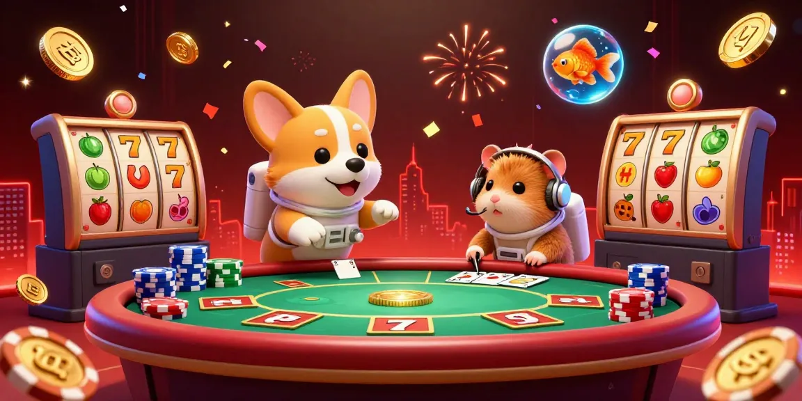 Vivez l'excitation du casino en ligne France avec une scène dynamique de jeu de poker illustrée, révélant charme et action.