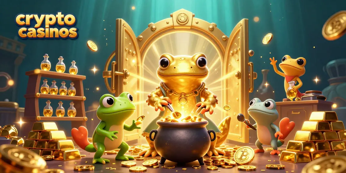 Exploitez les crypto casinos avec des pièces en Bitcoin et Ethereum, tout en découvrant la magie de l'alchimie.